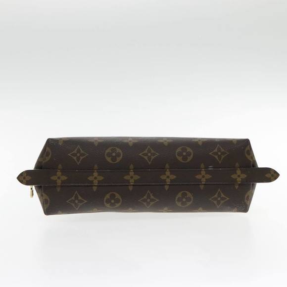 LOUIS VUITTON Monogram Trousse Demi Ronde Cosmetic Pouch M47520 LV Auth 94328 - Picture 6 of 16